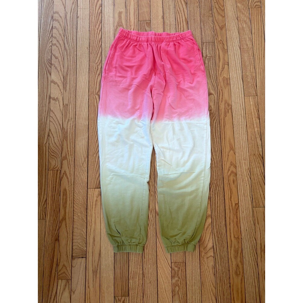 Sweatpants pastel ombré hippie whimsical spring summer athletic pockets vintage